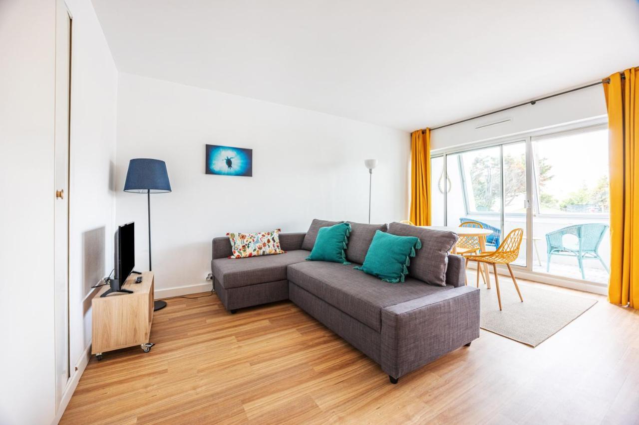 La Tortue Joyeuse - Appartement Avec Loggia ベルニエール・シュル・メール エクステリア 写真